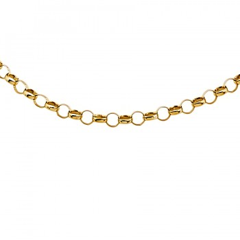 9ct gold 3.9g 17 inch belcher Chain